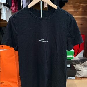 Maison Margiela embroidered Black T-Shirt